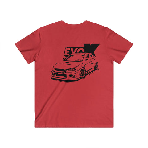Lancer Fitted V-Neck Short Sleeve Tee