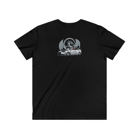 Lancer Fitted V-Neck Short Sleeve Tee
