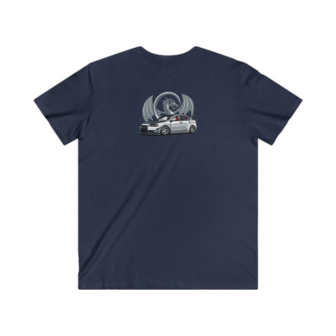 Lancer Fitted V-Neck Short Sleeve Tee
