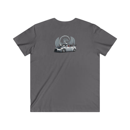 Lancer Fitted V-Neck Short Sleeve Tee