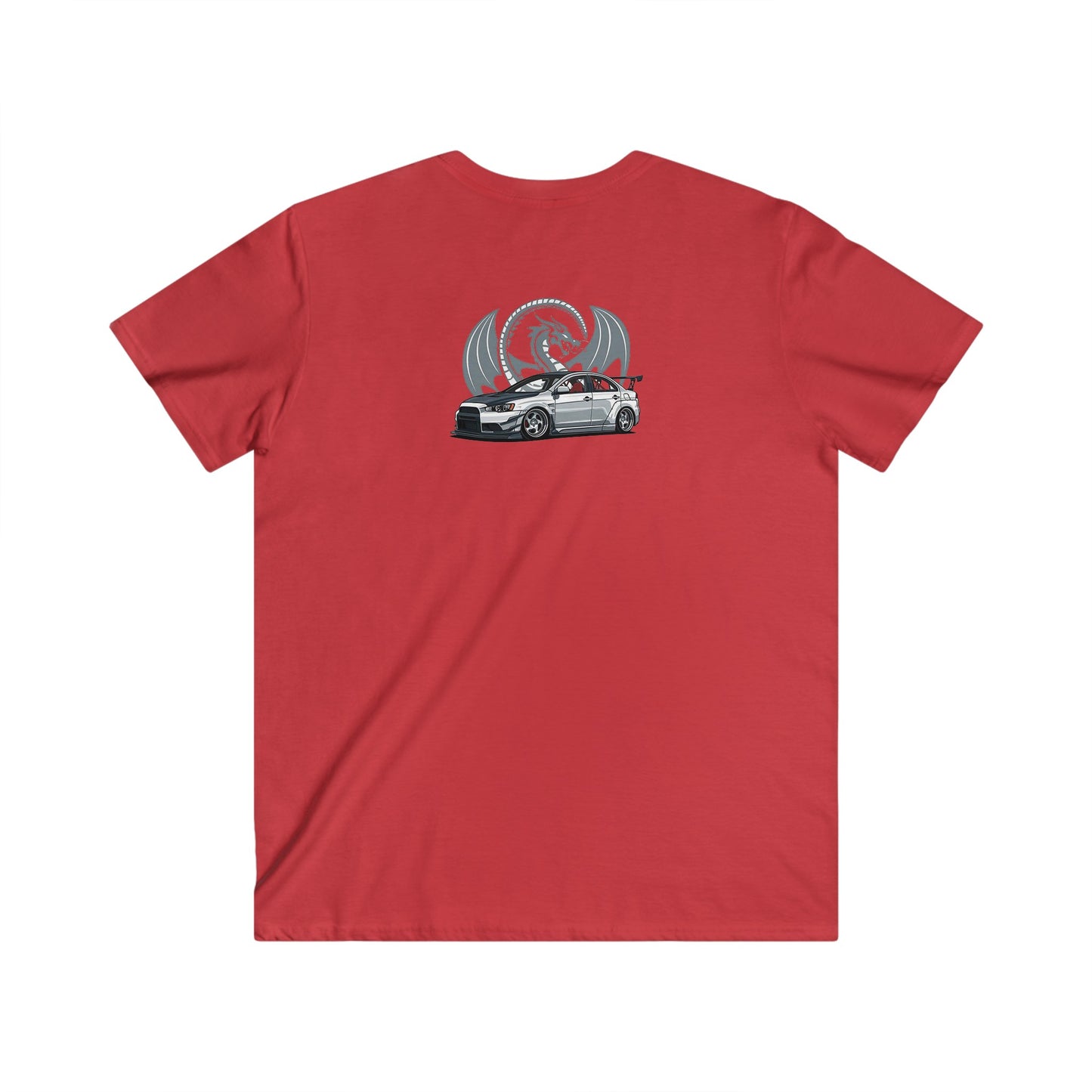 Lancer Fitted V-Neck Short Sleeve Tee