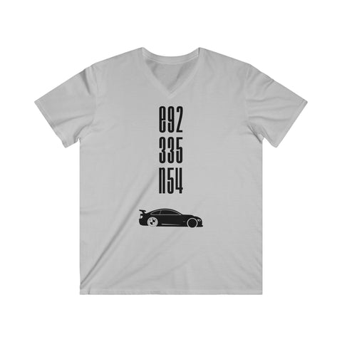 Men's Fitted V-Neck Short Sleeve Tee