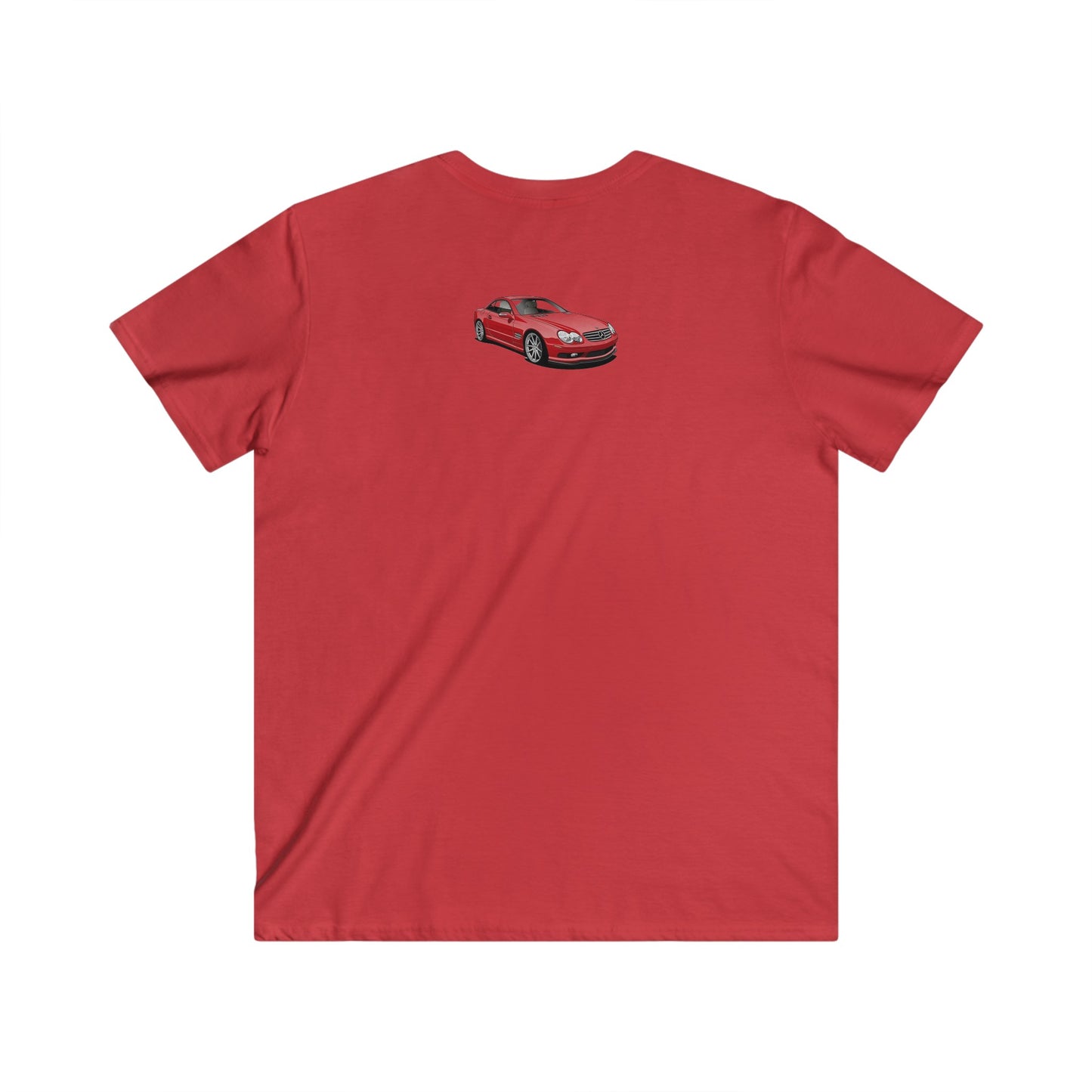 Mercedes Fitted V-Neck Short Sleeve Tee