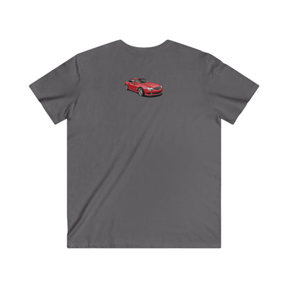 Mercedes Fitted V-Neck Short Sleeve Tee