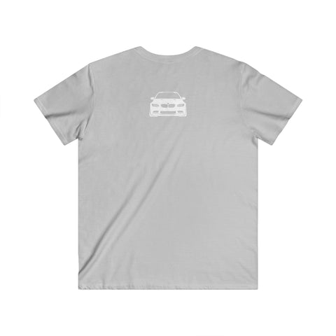 Fitted V-Neck Short Sleeve Tee