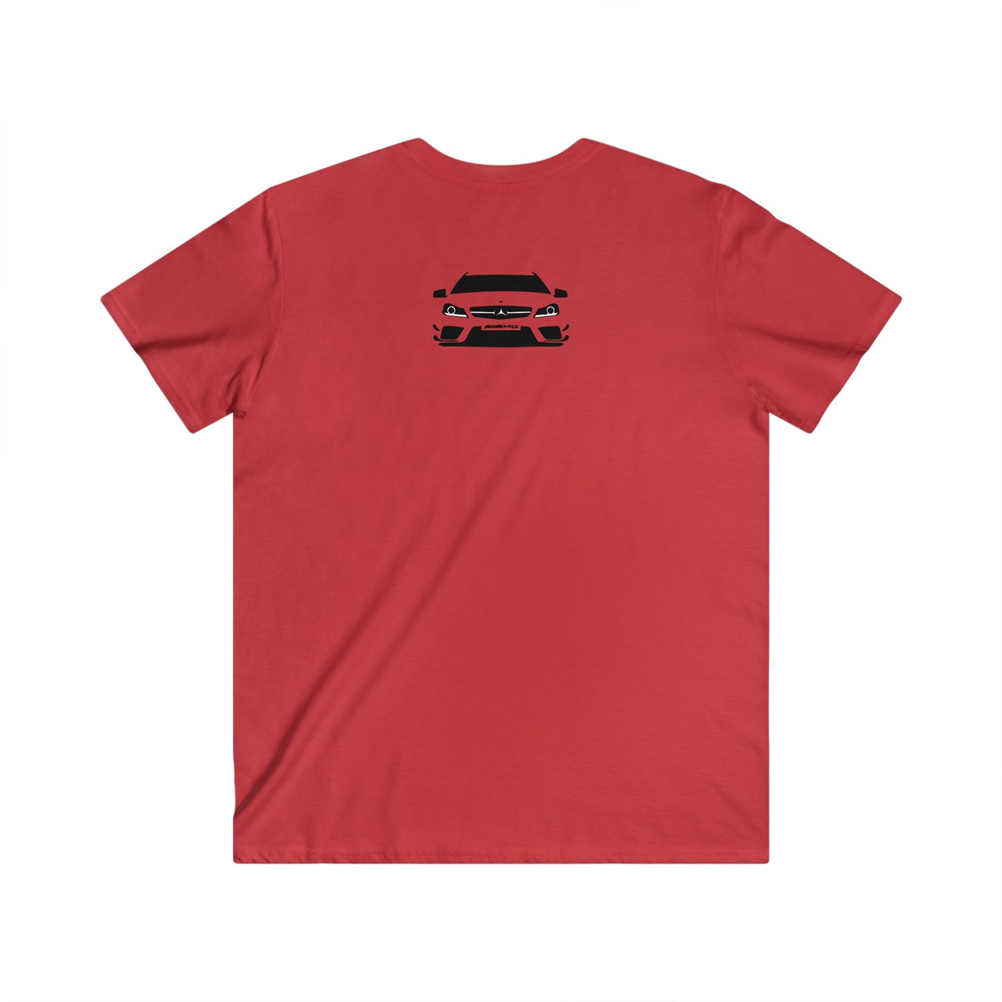 Mercedes Fitted V-Neck Short Sleeve Tee