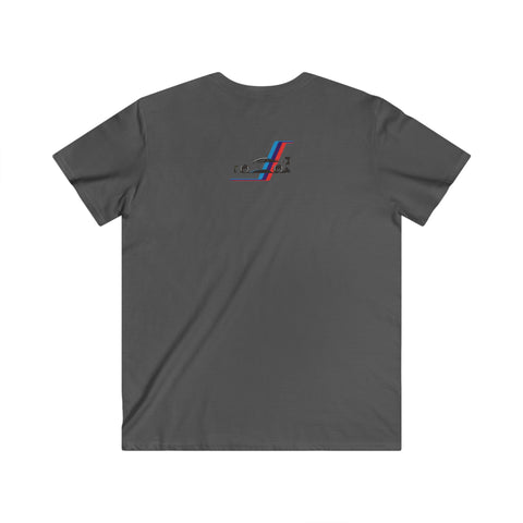 Fitted V-Neck Short Sleeve Tee