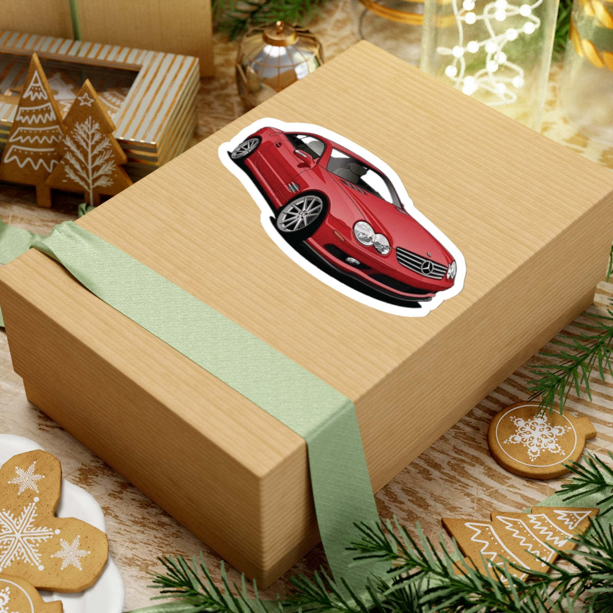 Mercedes Kiss-Cut Stickers