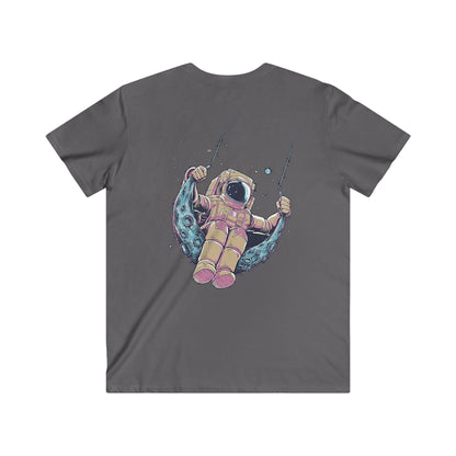 Custom Fitted V-Neck Short Sleeve Tee