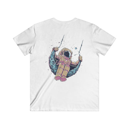 Custom Fitted V-Neck Short Sleeve Tee