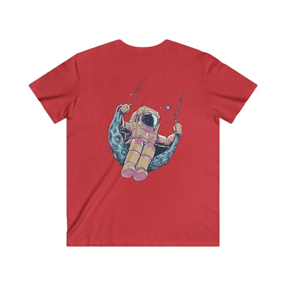 Custom Fitted V-Neck Short Sleeve Tee