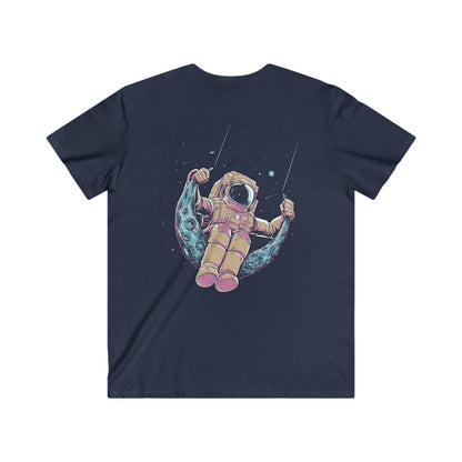 Custom Fitted V-Neck Short Sleeve Tee