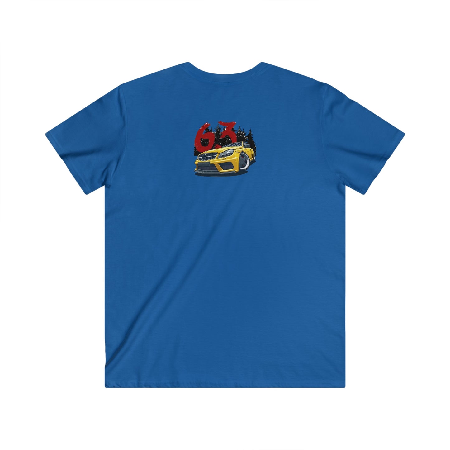 Mercedes Fitted V-Neck Short Sleeve Tee