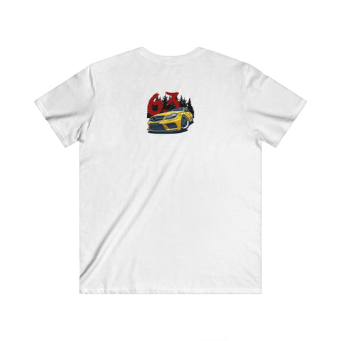 Mercedes Fitted V-Neck Short Sleeve Tee