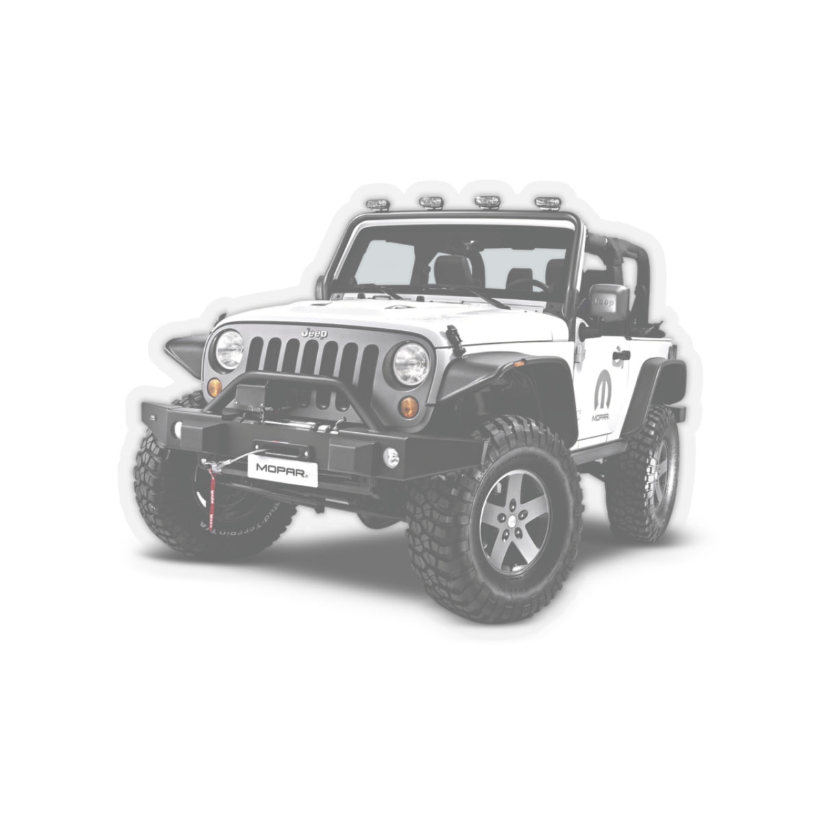 Jeep Kiss-Cut Stickers