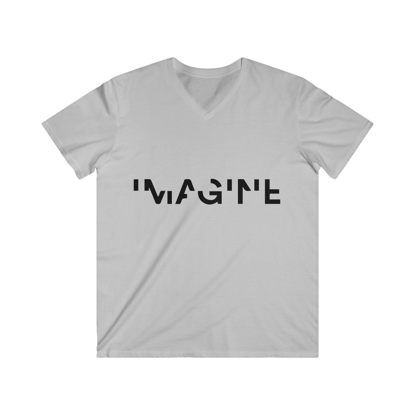 Custom Fitted V-Neck Short Sleeve Tee