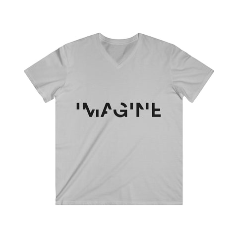 Custom Fitted V-Neck Short Sleeve Tee