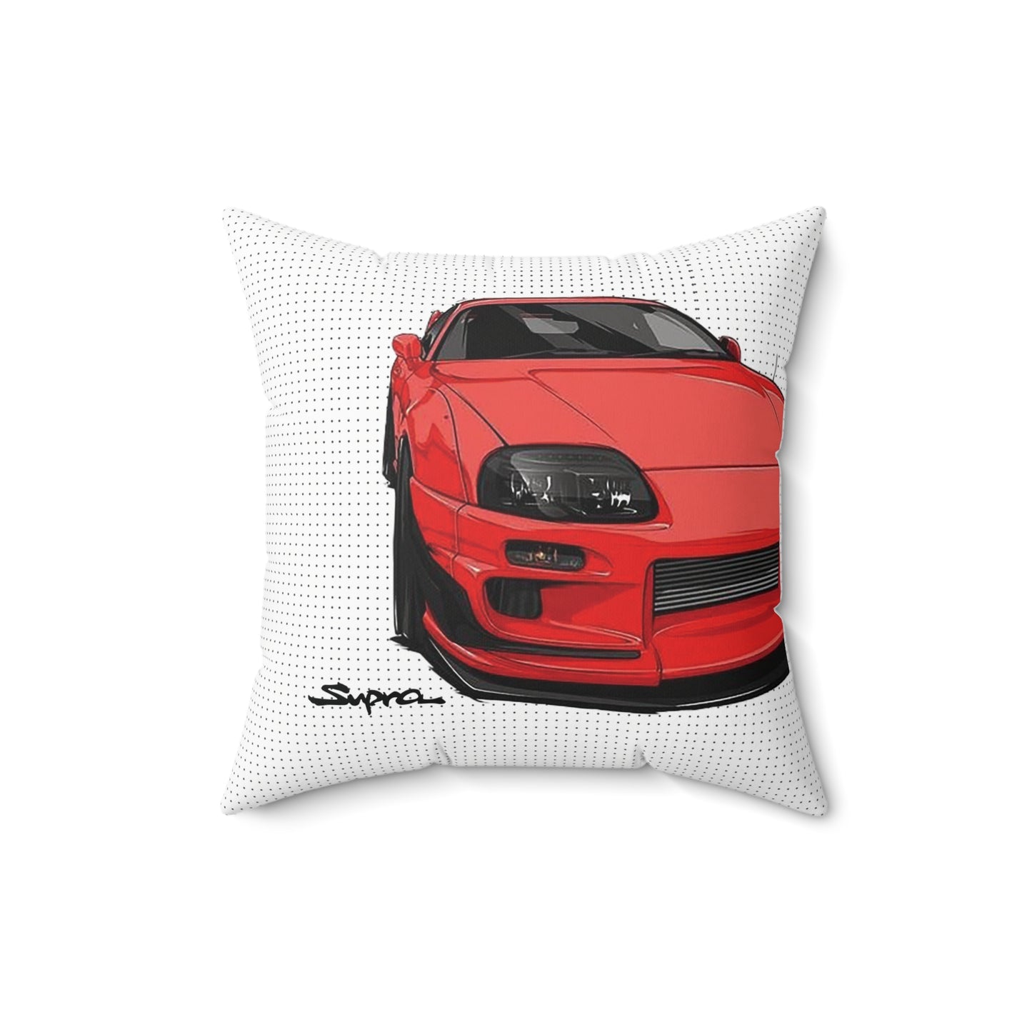 Toyota Supra Custom Spun Pillow