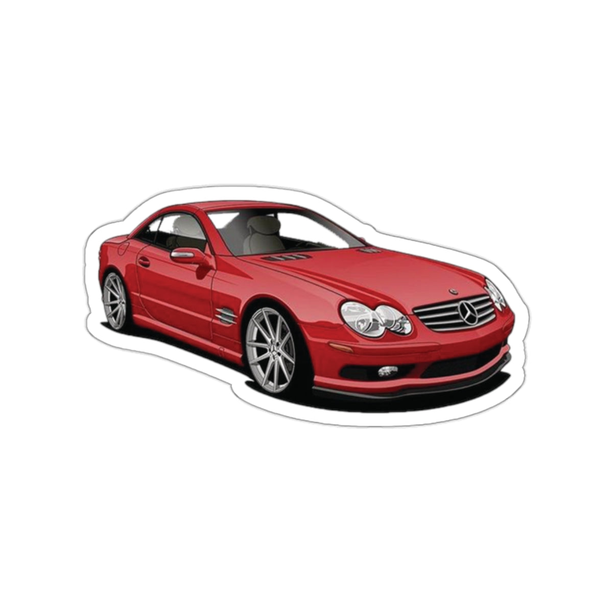 Mercedes Kiss-Cut Stickers