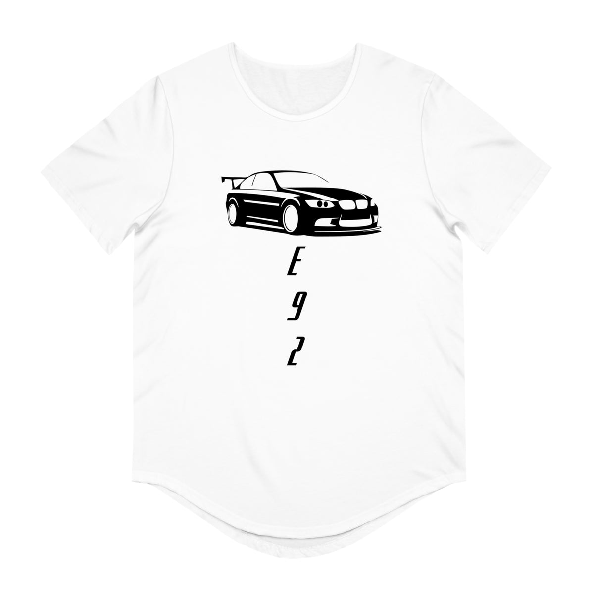 Men's Jersey Curved Hem Tee