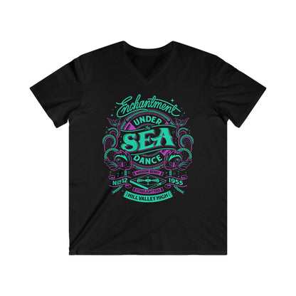 Custom Fitted V-Neck Short Sleeve Tee