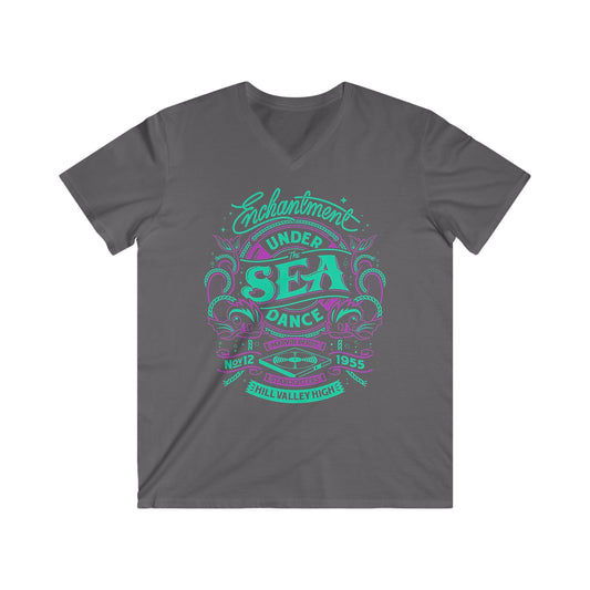 Custom Fitted V-Neck Short Sleeve Tee