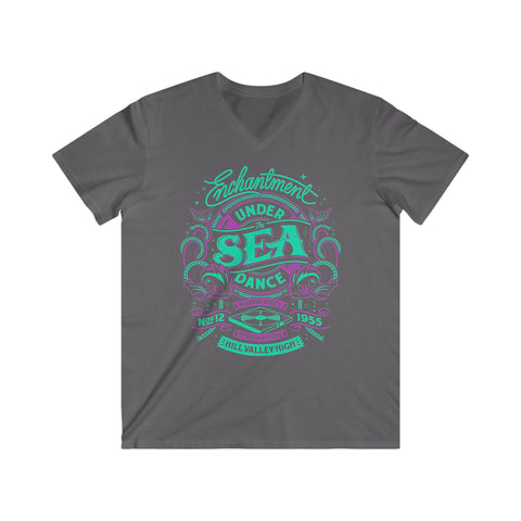 Custom Fitted V-Neck Short Sleeve Tee