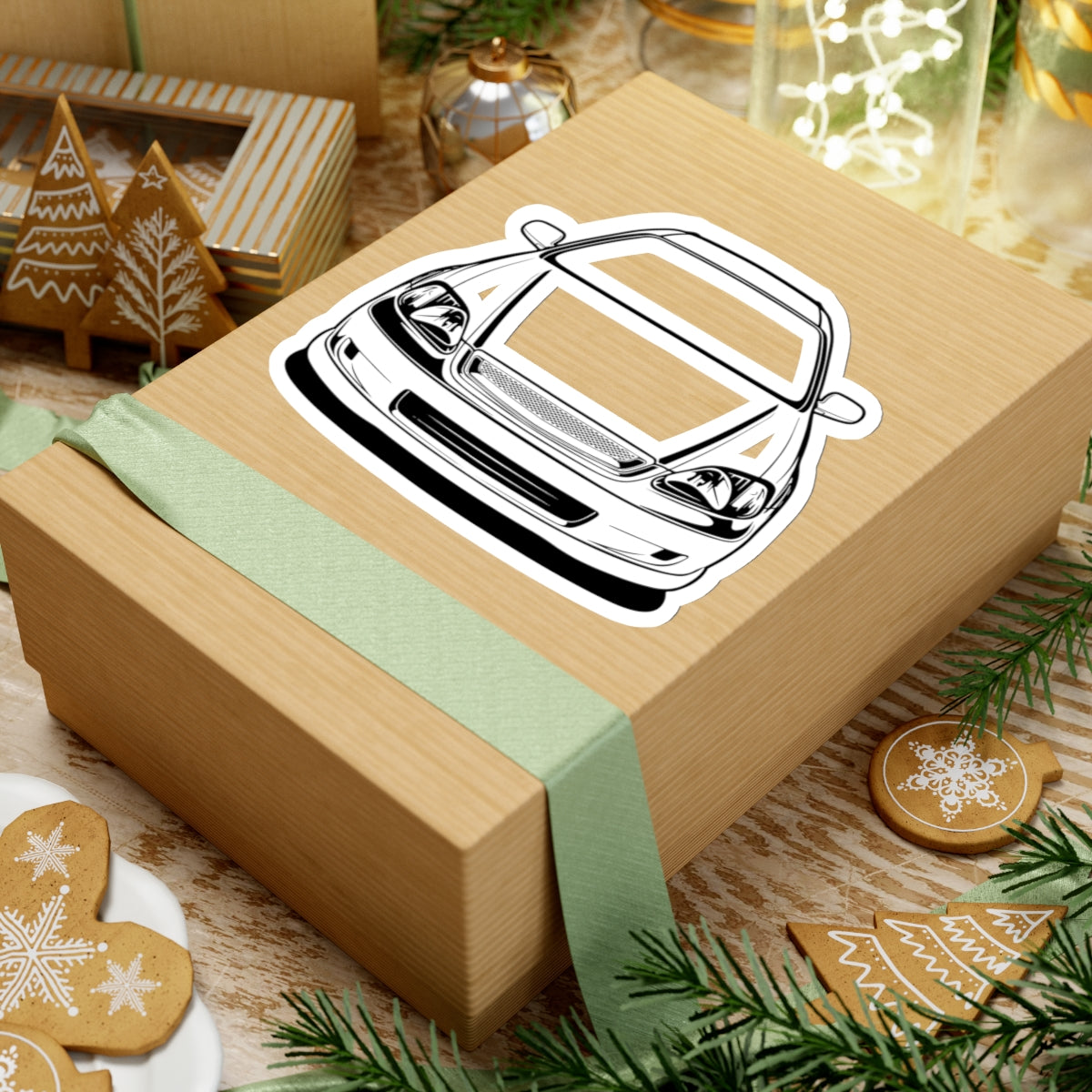 Honda Civic Kiss-Cut Stickers