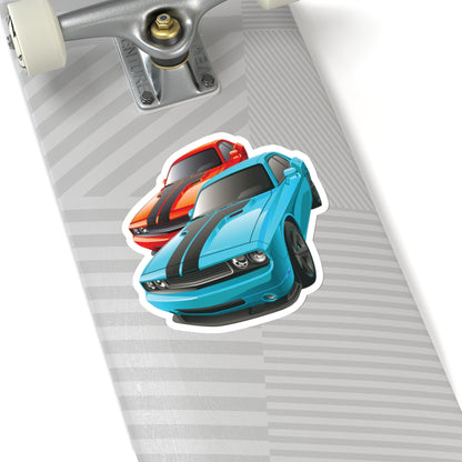 Dodge Kiss-Cut Stickers