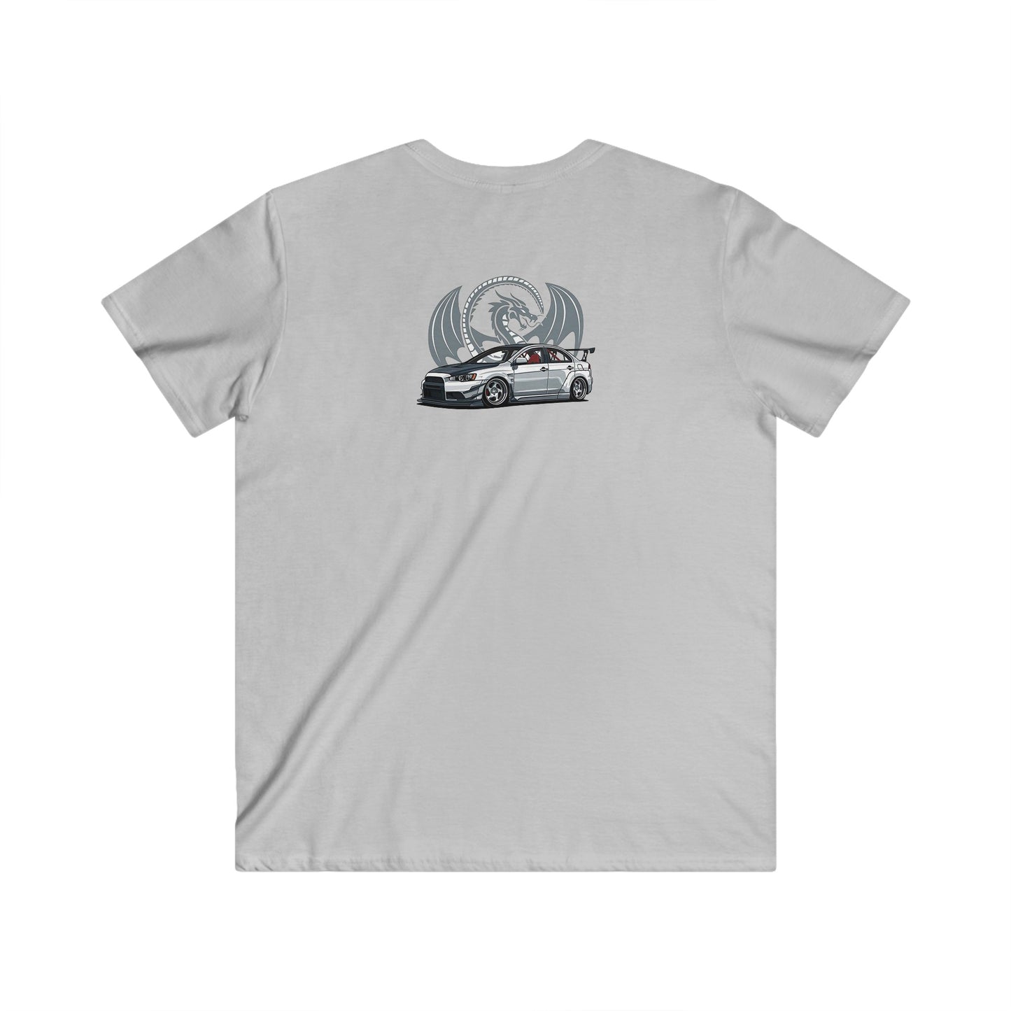 Lancer Fitted V-Neck Short Sleeve Tee