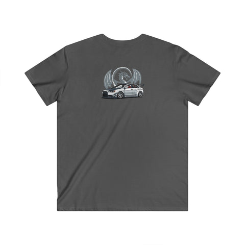 Lancer Fitted V-Neck Short Sleeve Tee