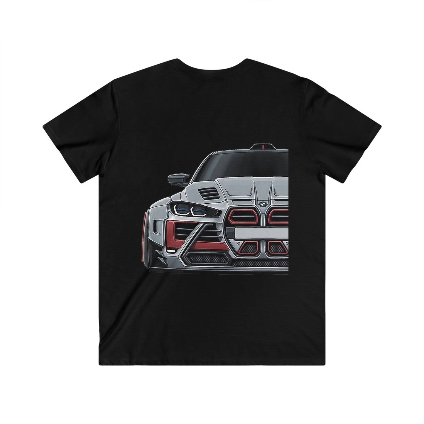 BMW Fitted V-Neck Short Sleeve Tee