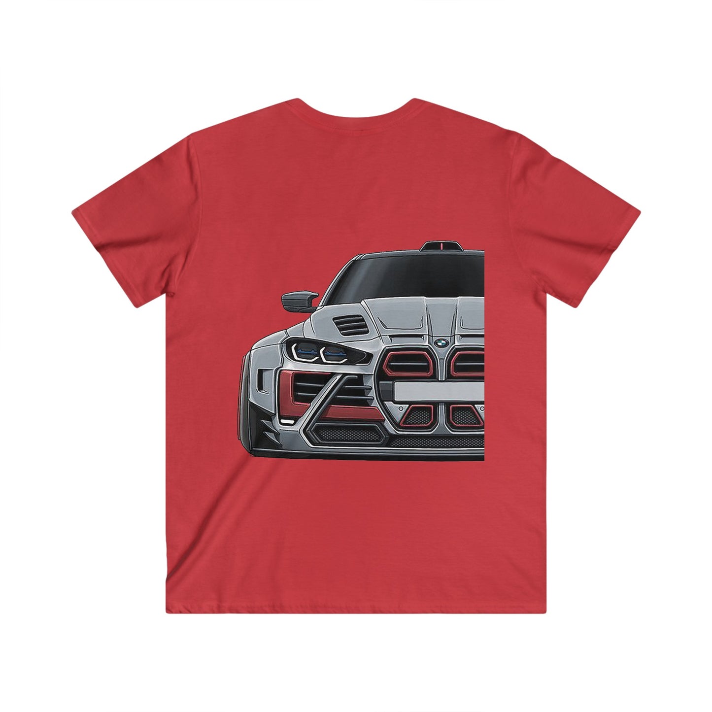BMW Fitted V-Neck Short Sleeve Tee