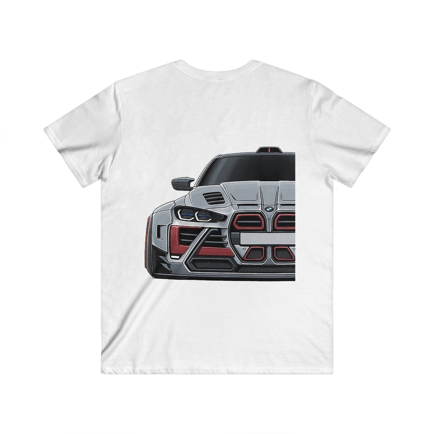 BMW Fitted V-Neck Short Sleeve Tee