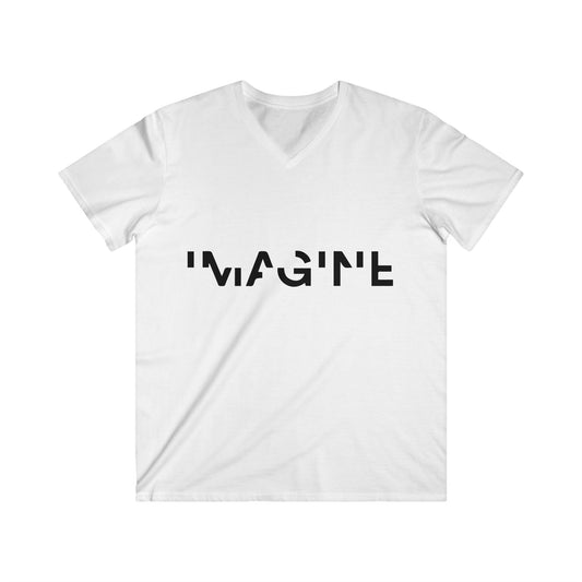 Custom Fitted V-Neck Short Sleeve Tee