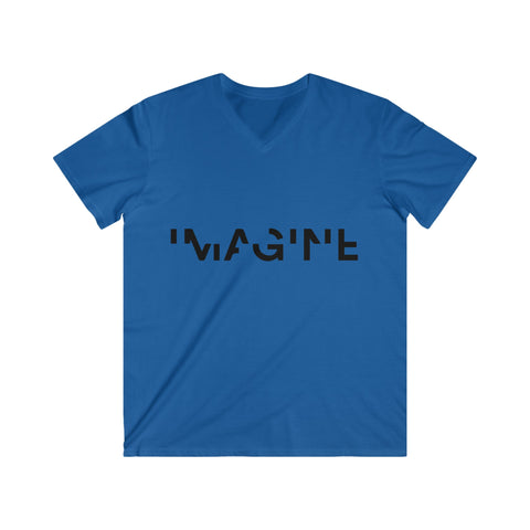 Custom Fitted V-Neck Short Sleeve Tee