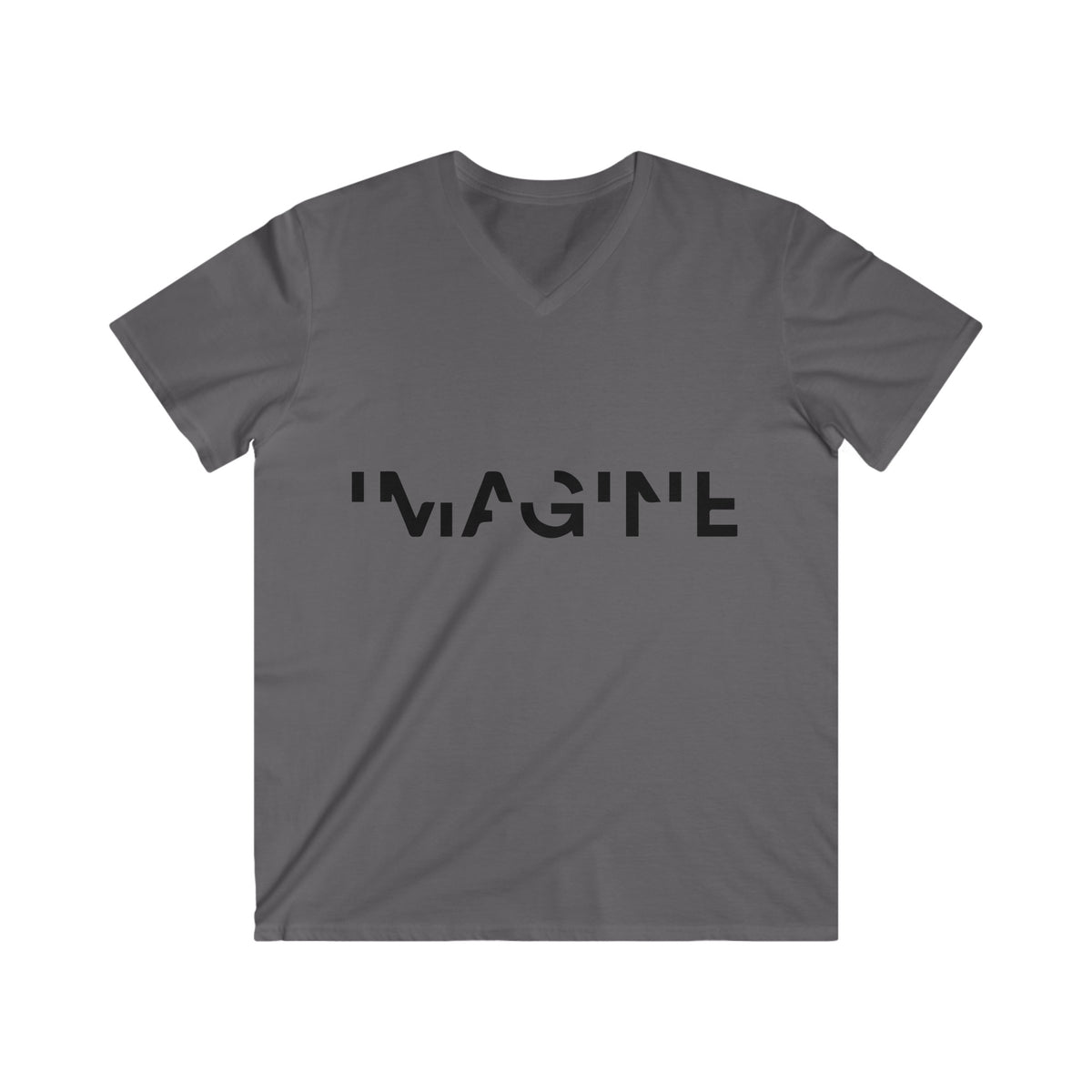 Custom Fitted V-Neck Short Sleeve Tee