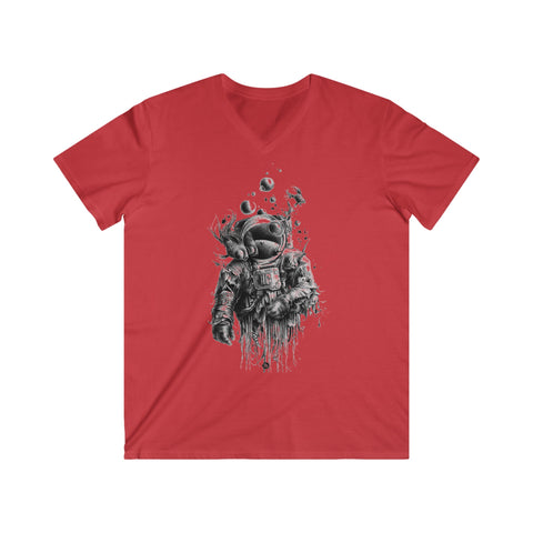 Custom Fitted V-Neck Short Sleeve Tee