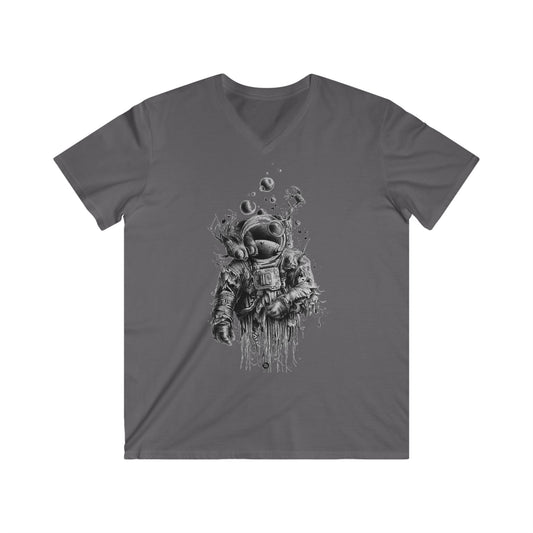 Custom Fitted V-Neck Short Sleeve Tee