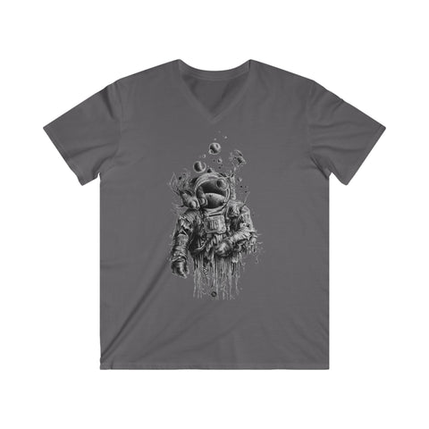 Custom Fitted V-Neck Short Sleeve Tee