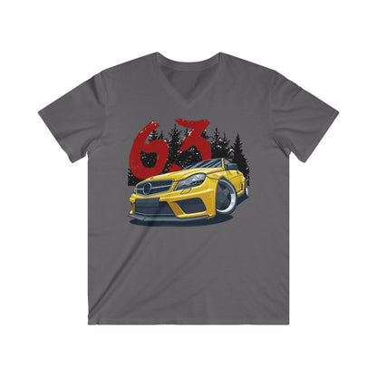 Mercedes Fitted V-Neck Short Sleeve Tee