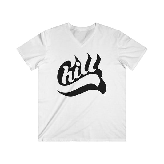 Custom Fitted V-Neck Short Sleeve Tee