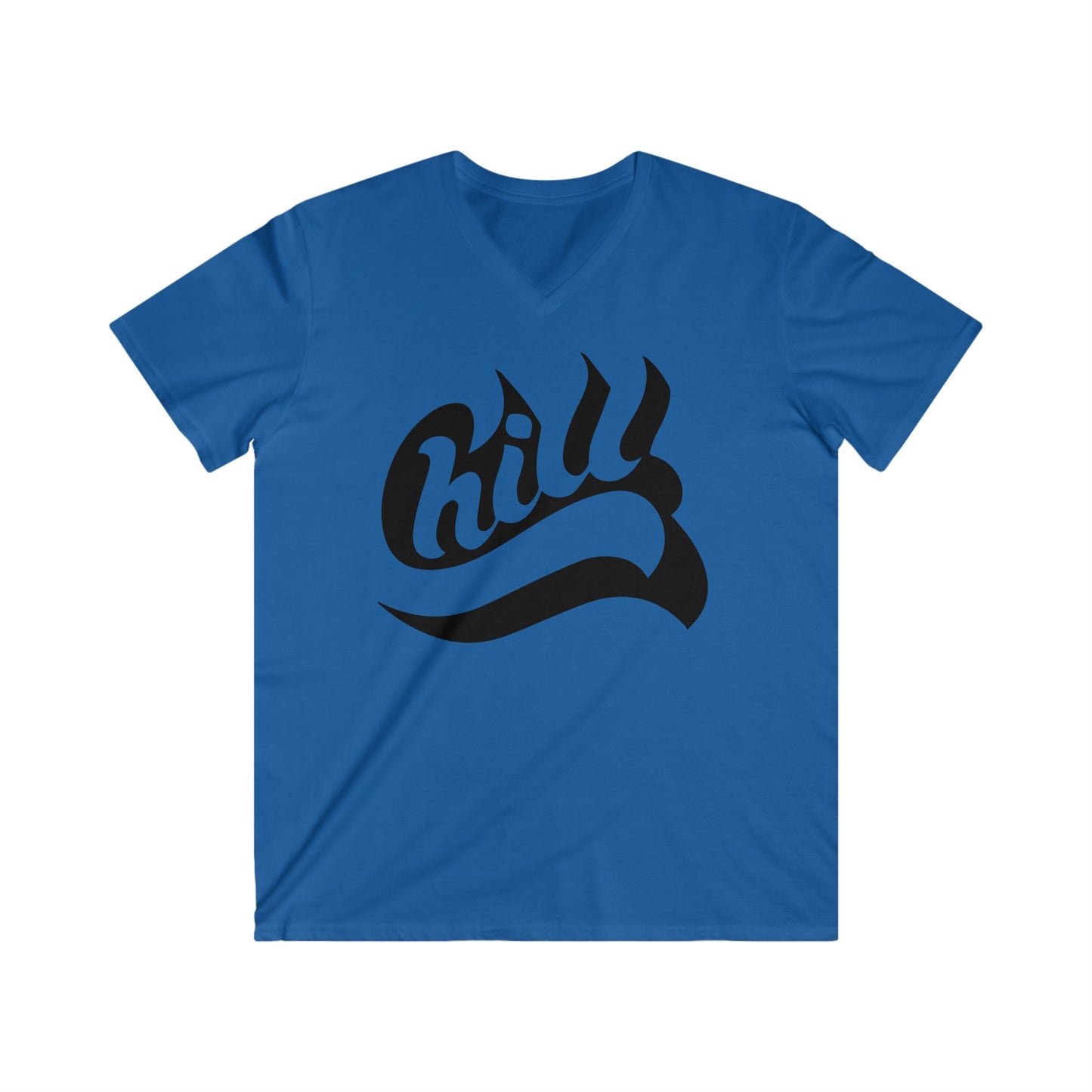 Custom Fitted V-Neck Short Sleeve Tee