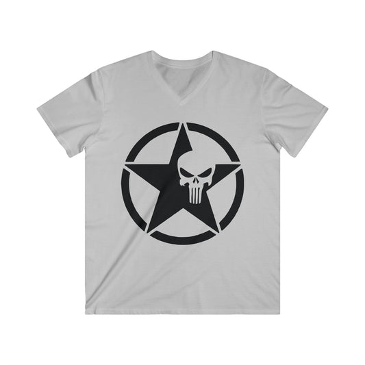 Jeep Fitted V-Neck Short Sleeve Tee