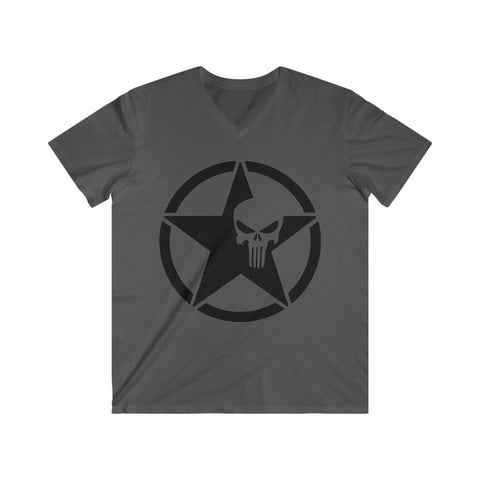 Jeep Fitted V-Neck Short Sleeve Tee