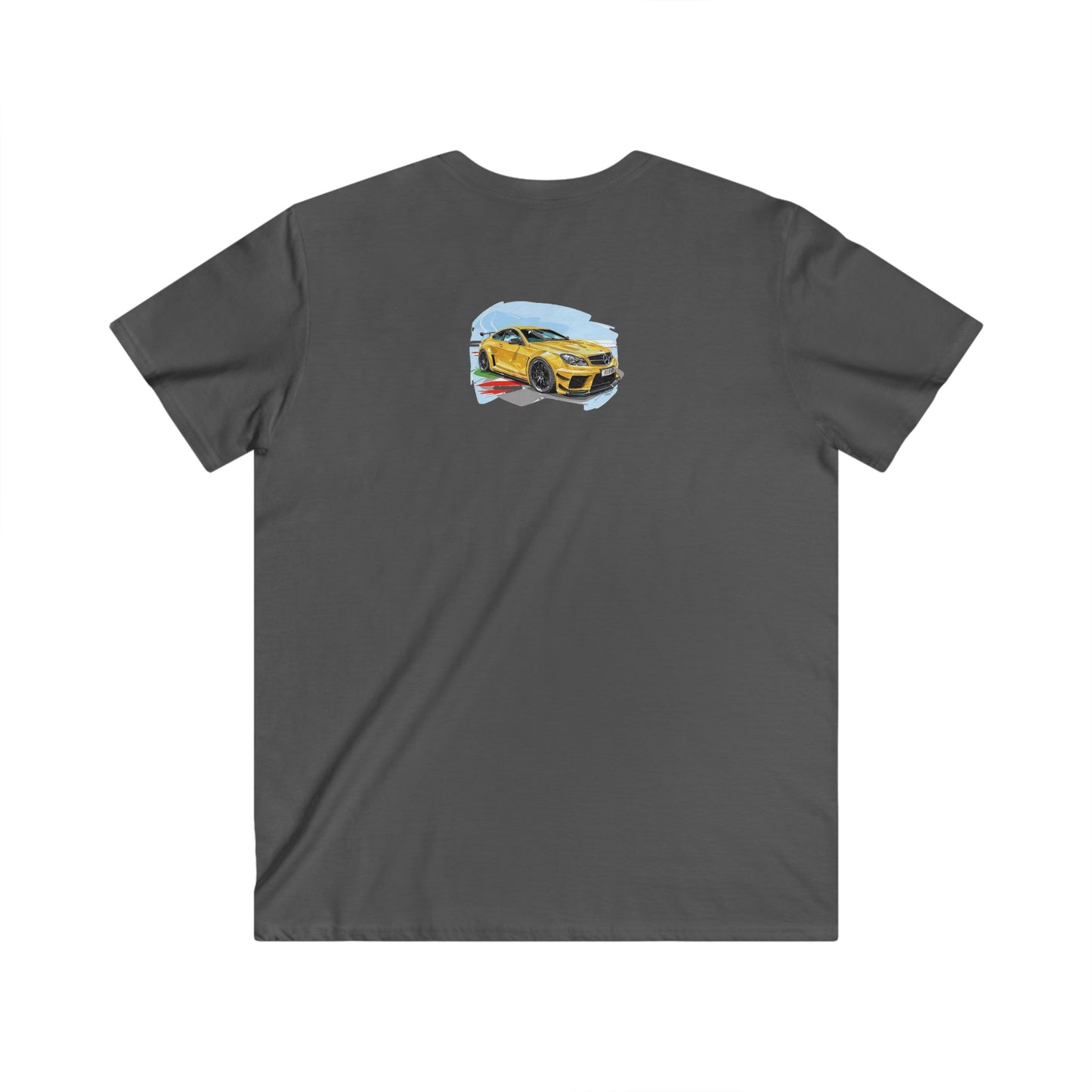 Mercedes Fitted V-Neck Short Sleeve Tee