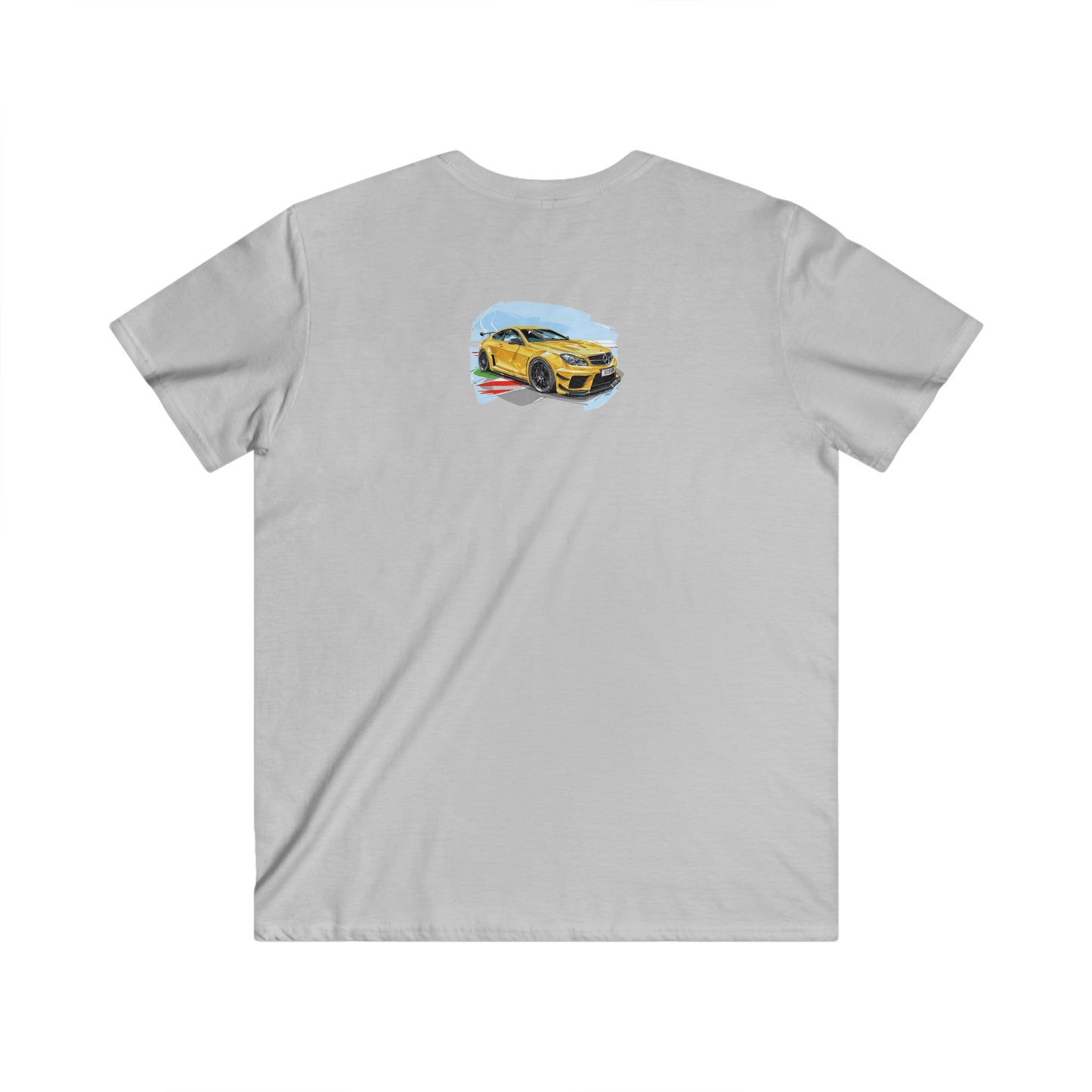 Mercedes Fitted V-Neck Short Sleeve Tee