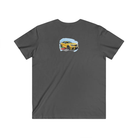 Mercedes Fitted V-Neck Short Sleeve Tee