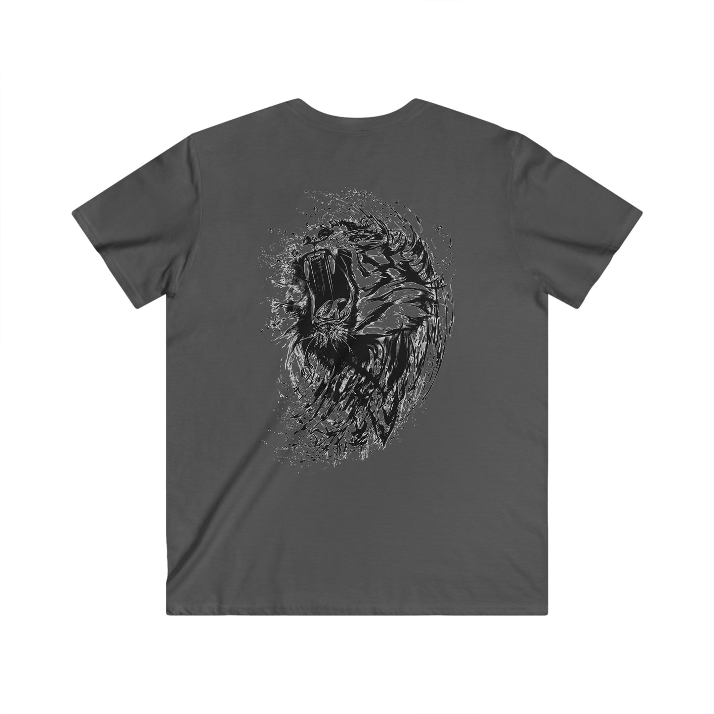 Custom Fitted V-Neck Short Sleeve Tee