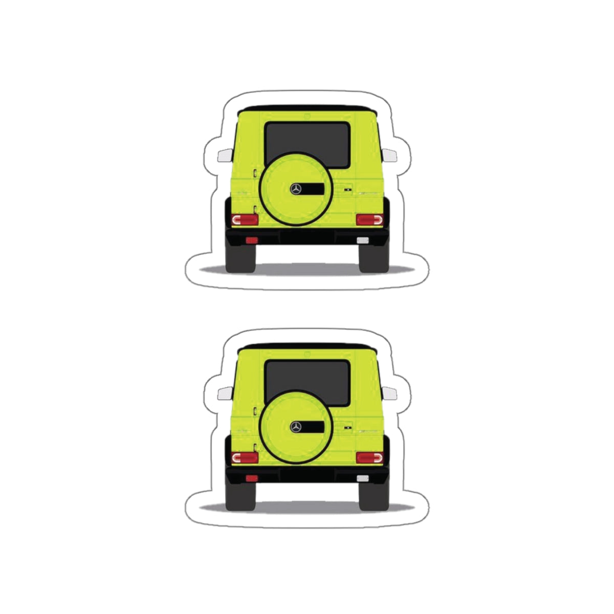 Mercedes Kiss-Cut Stickers